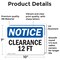 Signmission Clearance 12 Ft, 10 in W x Rectangle, Vinyl Decal OS-2PACK-NS-D-710-L-10662 - alternate 5